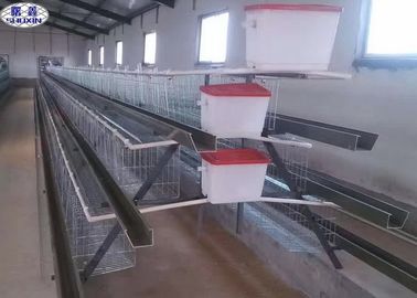 Lưới thép mạ kẽm Lồng trứng gà cho trang trại gà Chứng nhận PVOC