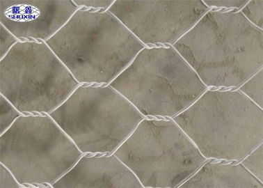 Lưới giỏ Gabion hình lục giác với mẫu dây dệt miễn phí để bảo vệ đập cảng Thiên Tân