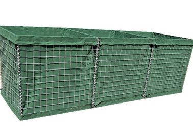 Lưới thép Carbon thấp Lưới Gabion Hộp Hệ thống rào cản Hgill cho Tường An ninh và Quốc phòng