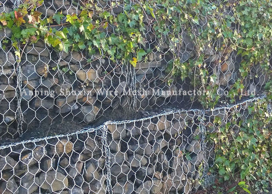 River Rock Dây sắt 4mm Lồng tường Rọ đá linh hoạt