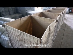 Pháo đài quân sự Lồng Gabion Quân sự Rào cản phòng thủ Thiết bị Giá đơn vị