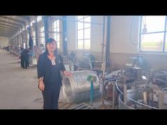 Hot-Dip galvanized râu sợi gai 500mm cuộn chống leo hàng rào