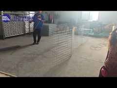 Hàng rào phòng thủ hạng nặng Túi phòng thủ Gabion Bastions/Rào chắn lưới hàn Bastion