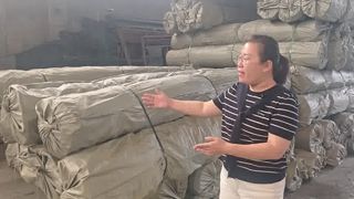 Trưng bày và đóng gói sản phẩm cuộn lưới Gabion