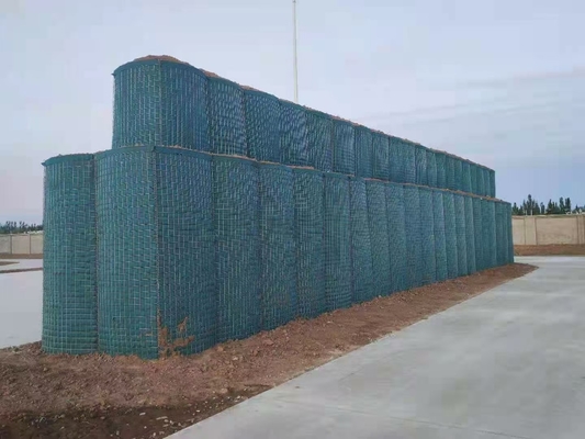 Hàng rào quân sự bằng vải địa kỹ thuật 50x50mm cho hệ thống củng cố