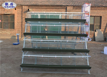 2 Sides Layer Chicken Cage, Lồng nuôi gia cầm Green Feed Trough