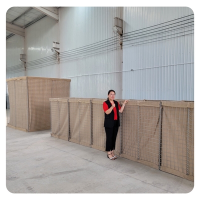 Military Barrier MIL-4 Flood Control Gabion with Geotextile