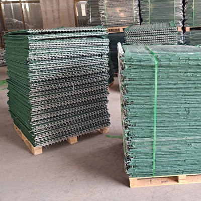 Chống rỉ sét hàng rào phòng thủ hàn Ống thép gấp kẽm