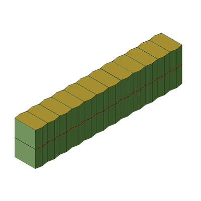 chống rỉ sét kiểm soát lũ lụt hàn Hesco Barrier Gabion Box cho phòng thủ hàng rào tường giữ