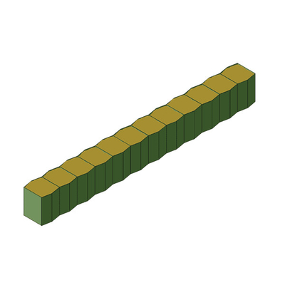 chống rỉ sét kiểm soát lũ lụt hàn Hesco Barrier Gabion Box cho phòng thủ hàng rào tường giữ