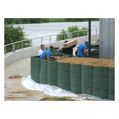 bán nóng hàng phòng thủ rào cản đất hàn Gabion phòng thủ rào cản đá lồng container