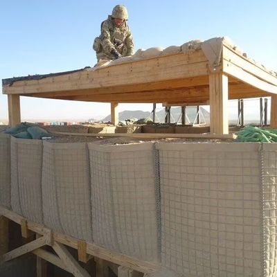 Công suất nặng 4 mm Sợi hàng rào phòng thủ phòng thủ Bunker Edge bảo vệ Fen cho Kenya