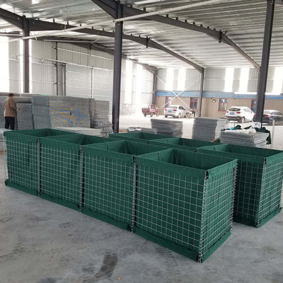 Galvanized phòng thủ rào cản Galfan hàn Gabion lót Geotextile vải để kiểm soát lũ lụt