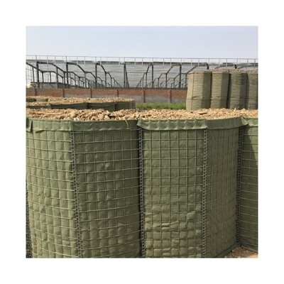 Nhà máy cung cấp Green phòng thủ hàng rào bán buôn hàn lưới dây cát hàng rào tường pháo đài