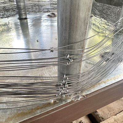 Sản phẩm bán nóng Tank Barriers Mesh Thép Wire Mesh Bẫy lưới Nga