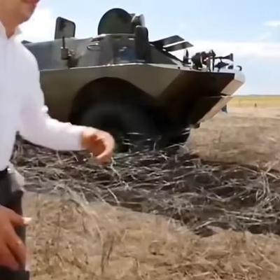 Bán Tank Barrier Lòng lưới bảo vệ đường ray Lòng lưới có độ nhìn thấp Lòng lưới