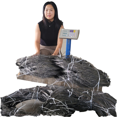 Màng dây thép không rõ ràng như rào cản chống xe tăng được sử dụng trong chiến tranh hiện đại