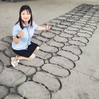 Ukraina Tank Lôi dây lưới Tank Barrier Wire Mesh An ninh Tank Barrier An ninh Không thể nhìn thấy Drone Net hàng rào Wire Obsta