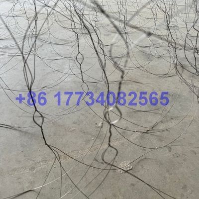 Mạng lưới sợi dây mới Steel Tank Barrier Mesh Warfare Anti Tank Defensiver Barrier Wire Mesh Rào cản vô hình