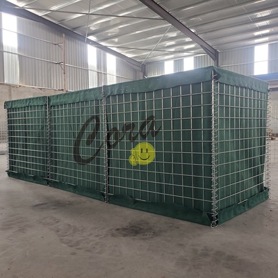 MIL 19 / 2.74m cao thép phòng thủ rào cản cát pháo đài chống nổ tường gầm để bán