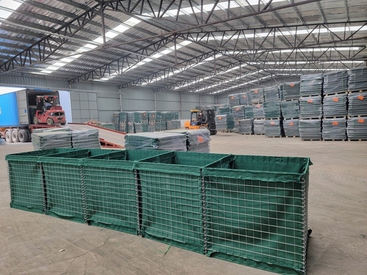 Hệ thống hàng rào phòng thủ đồn Gabion