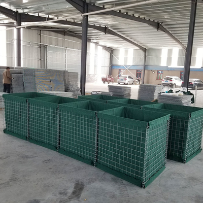 Nhà máy cung cấp hàn lưới dây cáp cát hàng phòng thủ hàng rào tường pháo tháp bán buôn