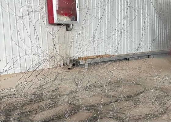 Lưới thép chống tăng phòng thủ biên giới kín đáo ẩn giấu