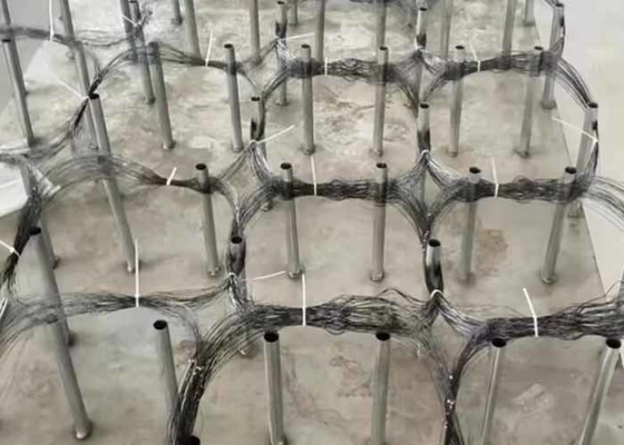 Hàng rào bảo vệ biên giới Lưới thép chống tăng