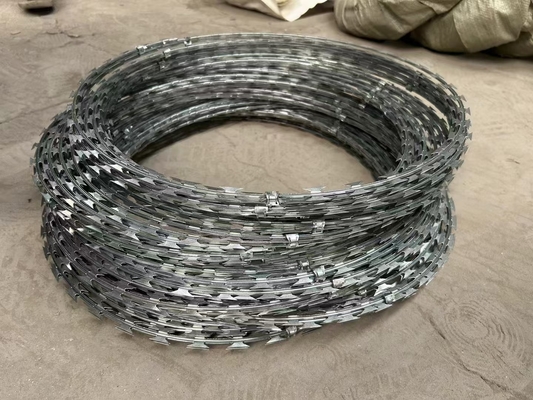 Dây thép gai PVC Paiting Dây thép gai mạ kẽm thẳng