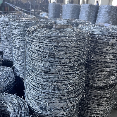 Sản phẩm bán buôn sợi dây thép gai cao độ kéo dài xoắn galvanized 14gauge với khoảng cách 3 hoặc 4 inch