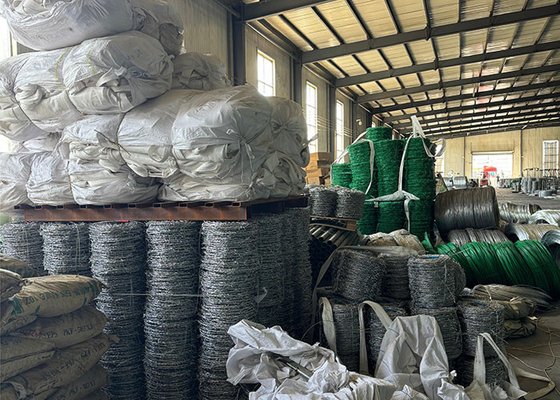Một hoặc hai sợi thông thường xoắn an ninh rào chắn dây thép gai