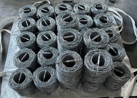 Nắm nóng galvanized an ninh dây thép gai dây thừng nông trại nuôi trồng