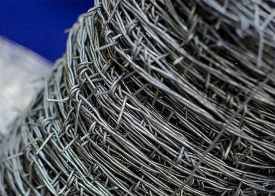500 mét Double Strand đảo ngược xoắn dây thép gai điện