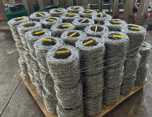 Double Strand Reverse Twist PVC phủ sắt an ninh dây thép gai để tăng cường an ninh