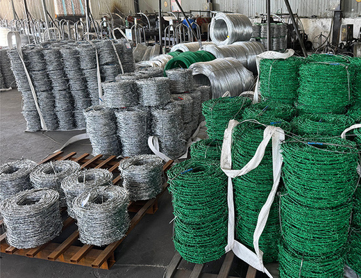 Sợi dây thép gai bảo mật điện galvanized để cô lập và bảo vệ