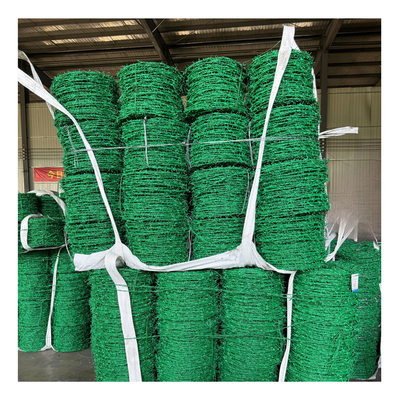 Bảo vệ an toàn thép thép dây thừng PVC phủ sợi gai lưới hàng rào Stock giao hàng nhanh chóng