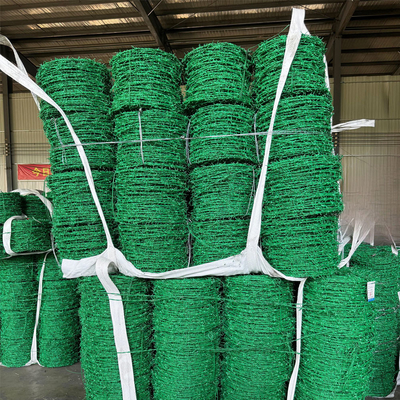 Cửa hàng sợi dây thép gai mạ sợi dây sợi dây thép gai giá mỗi cuộn For Sale