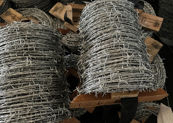 Stainless Steel Security Barbed Wire For Industry Nông nghiệp Chăn nuôi động vật