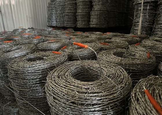 Stainless Steel Security Barbed Wire For Industry Nông nghiệp Chăn nuôi động vật