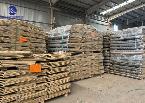 An ninh hàng rào phòng thủ pháo đài rào chắn chống nổ Gabion Mesh