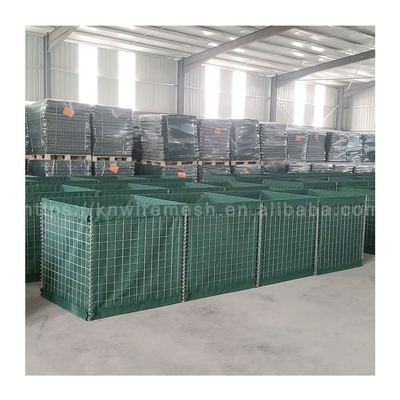 Các rào cản phòng thủ pháo đài / rào cản bảo vệ sông với Geotextile cát xanh ở Burkina Faso