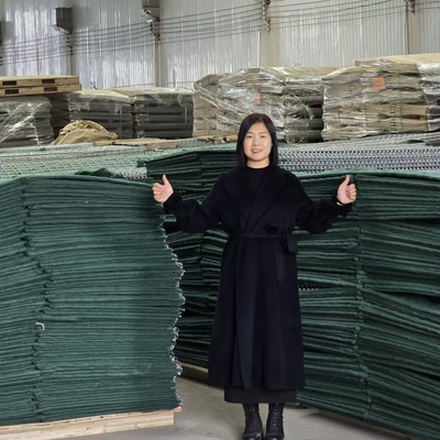 Galvanized phủ hàn Gabion loại tường phòng thủ rào cản cho tường cát bảo vệ pháo đài