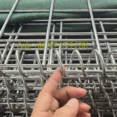 Kháng rỉ 4.0mm mạ hàn hộp Gabion lót Geotextile vải cho hàng rào phòng thủ cát đầy tường pháo đài