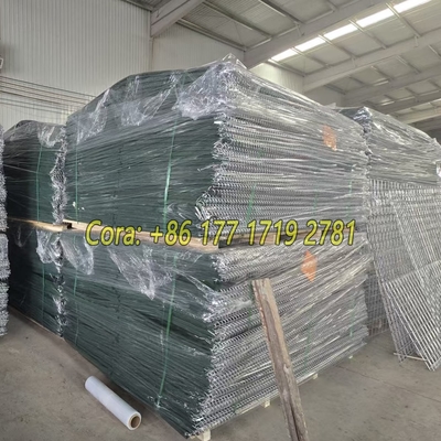 Quân đội Hesco túi 2.74m cao thép phòng thủ hàng rào tường bảo vệ được làm bởi hàn hộp Gabion