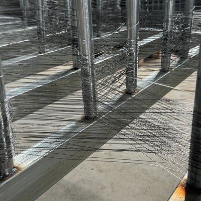 High Zinc Galvanized Tank Track Wrapping Net Putanka Border Defense Tank Obstacle Net Anti Tank Barrier Wire Mesh (Mạng lưới thắt dây chống xe tăng)