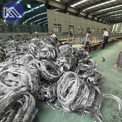 Thép sợi thấp có thể nhìn thấy hàng rào lưới For MZP Putanka Mesh Barrier Anti Tank Wire Mesh