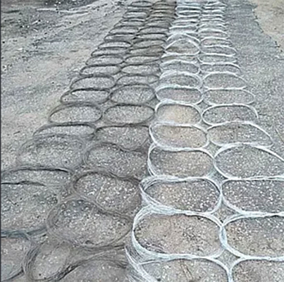 KN Không rõ ràng thép dây Tank Barrier hàng rào kỹ thuật Rào cản chống xe tăng dây lưới
