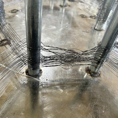 KN Tank Barrier Wire Mesh Anti Tank Track Wrapping Net Giảm sự di chuyển của xe tăng ở Ukraine