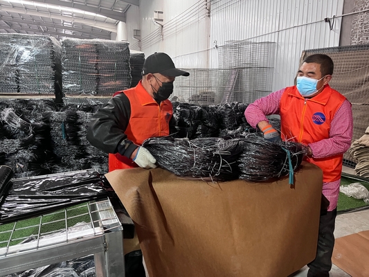 Mạng lưới dây chống xe tăng Chướng ngại vật không nhìn thấy Tank bọc lưới dây có tầm nhìn thấp rào cản