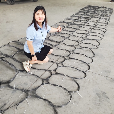 MZP đa năng Putanka chống xe tăng hàng rào pháo đài lưới vải dây dệt với dịch vụ cắt cho quốc phòng